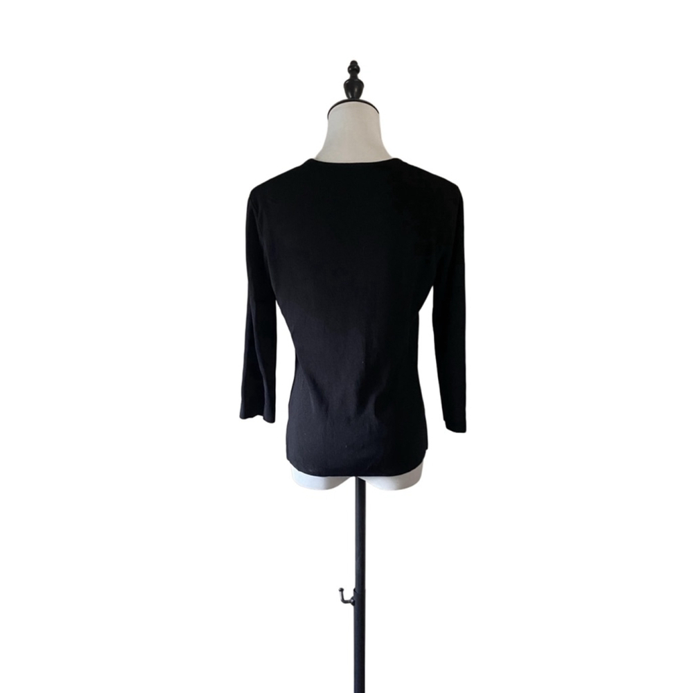 Mosca black top rayon size M - Picture 2 of 5